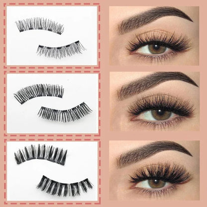 (💖 Hot Sale Buy 2 Save 15%) REUSABLE MAGNETIC EYELASH KIT